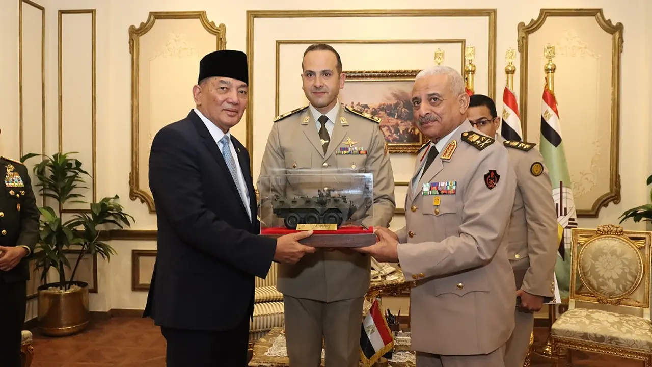 Menhan Sjafrie dan Menhan Mesir Bahas Kerja Sama Pertahanan | Internasional