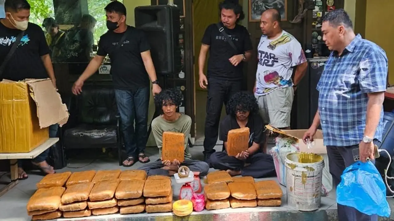 Sindikat Peredaran Ganja Dibongkar BNN Riau di UIN Suska Riau | Nasional