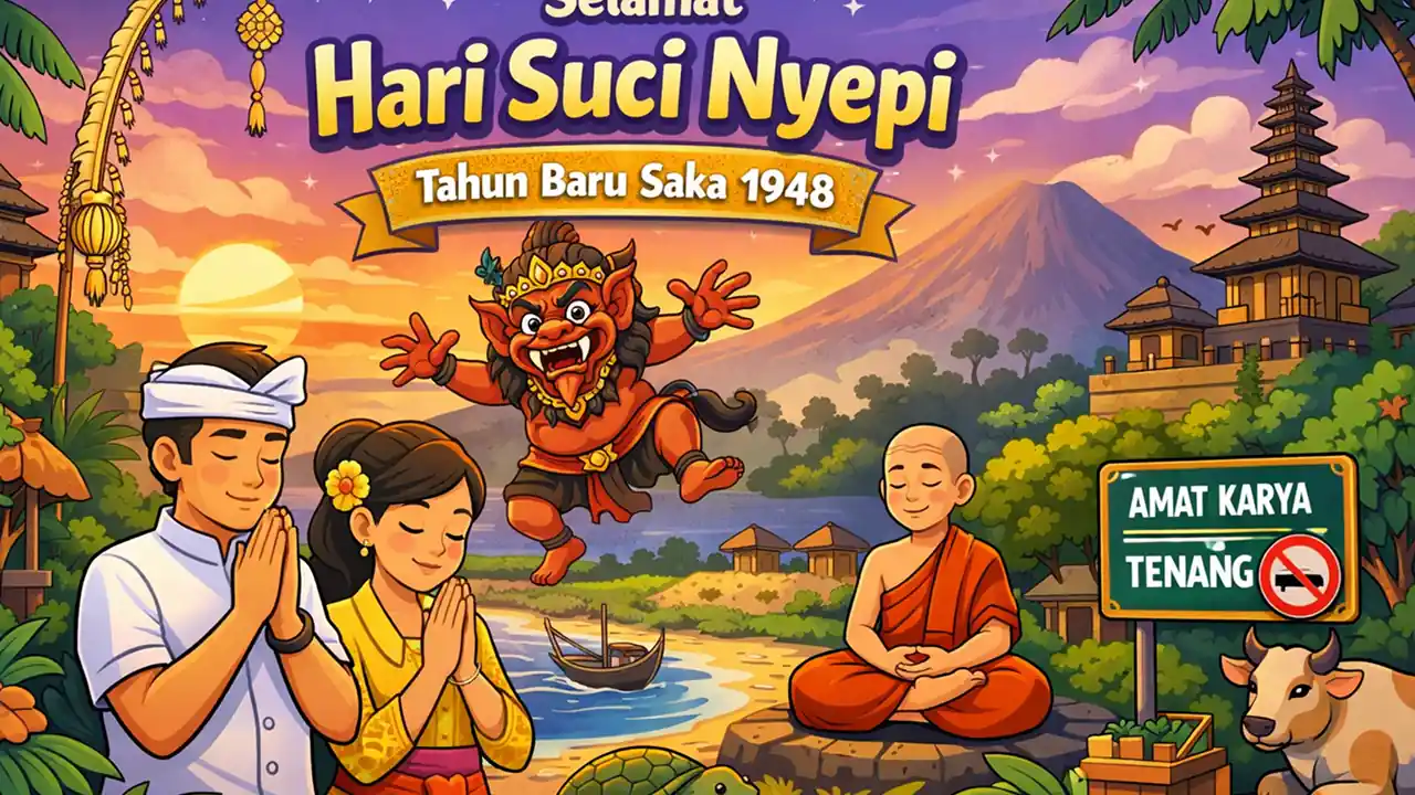 Nyepi 2026 Berapa Saka? Ini Penetapan Resminya di Kalender | thebatterysdown Nyepi 2026 Berapa Saka? Ini Penetapan Resminya di Kalender | Nasional